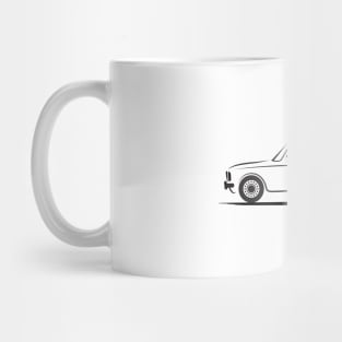 Alfa Romeo Giulia Black Mug